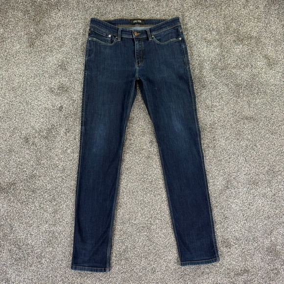 DU/ER Other - DU/ER L2X Slim Fit Jeans Mens 34x34 Dark Wash Blue Performance Denim Stretch